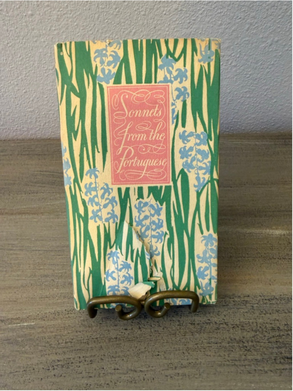vintage edition of Sonnets from the Portuguese by Elizabeth Barrett Browning
